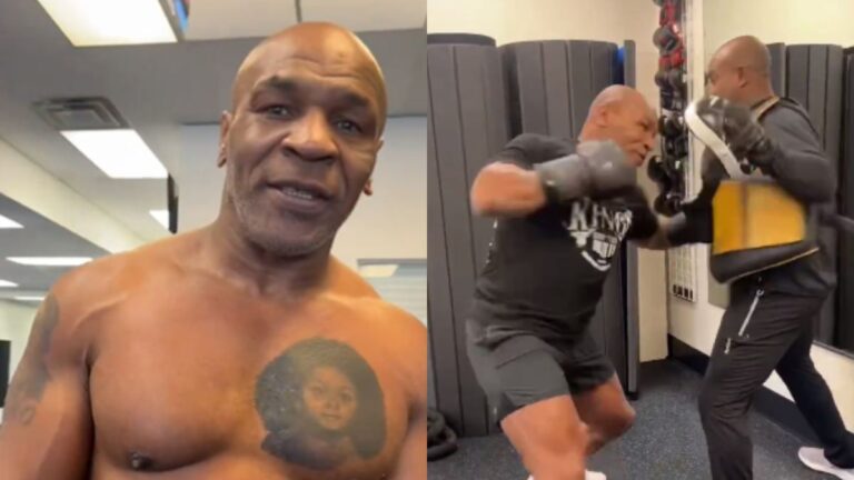 Mike Tyson ya se prepara para su pelea contra Jake Paul: “La diversión comenzó”