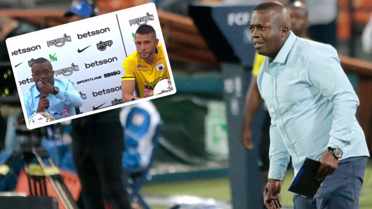 El nuevo ‘round’ en una rueda de prensa del fútbol colombiano: DT y jugador califican de “irrespetuoso” a periodista