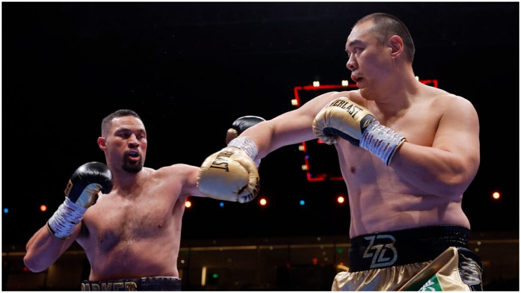 Zhilei Zhang vs Joseph Parker, pelea en Arabia Saudita | Reuters; Zhilei Zhang vs Joseph Parker