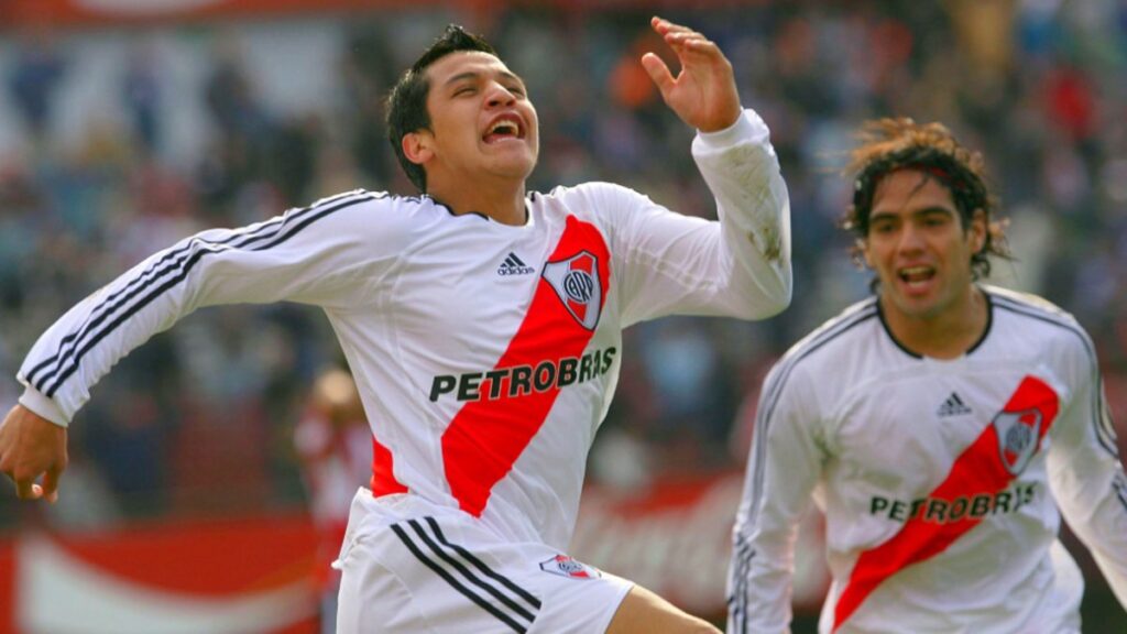 Alexis Sánchez jugó en River entre 2008 y 2009.