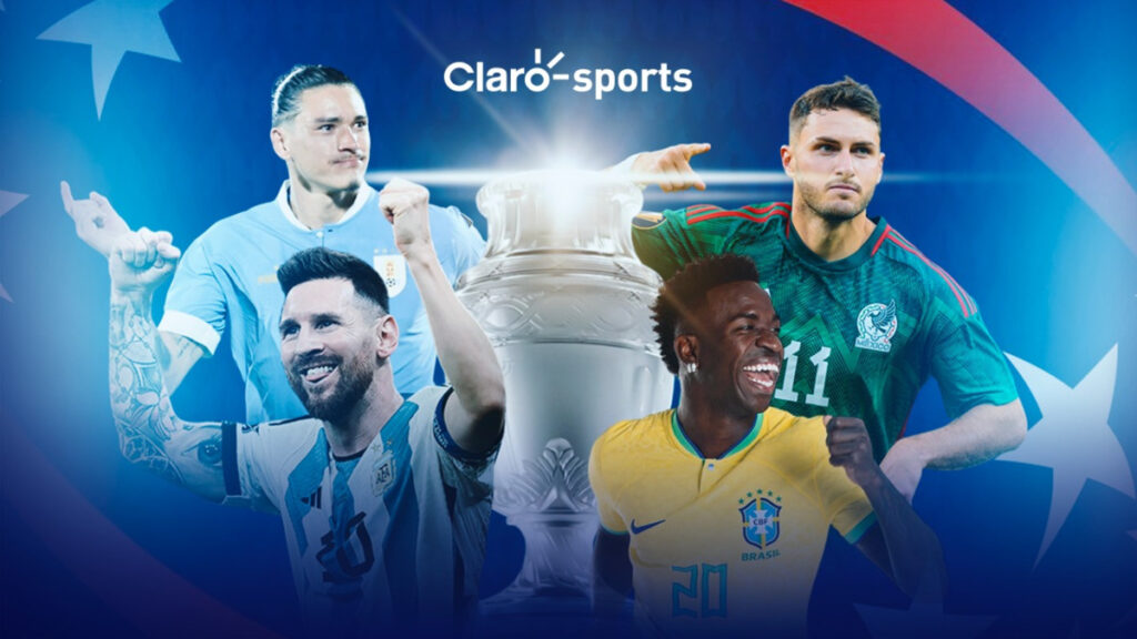 Guía de la Copa América USA 2024 de Claro Sports.