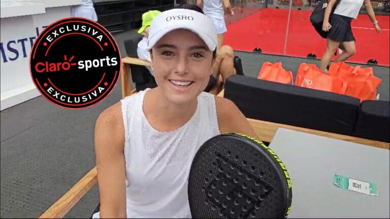 Ana María Cabrejas, la jugadora de pádel número uno en México busca impulsar este deporte en el país