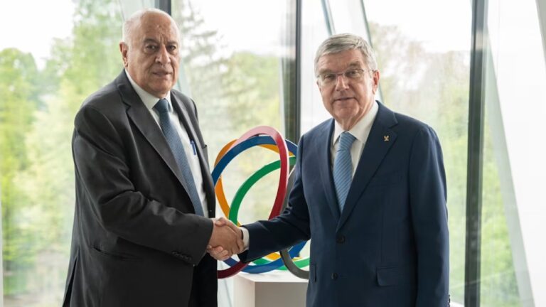 El COI y el Comité Olímpico Palestino se comprometen a brindar apoyo a los atletas de cara a Paris 2024