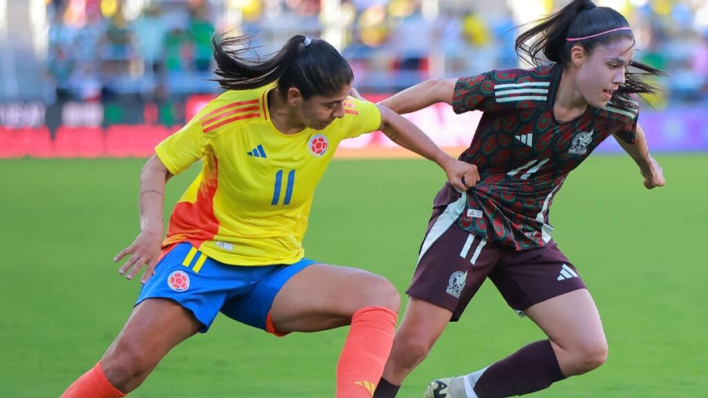 Colombia vs México, femenil.