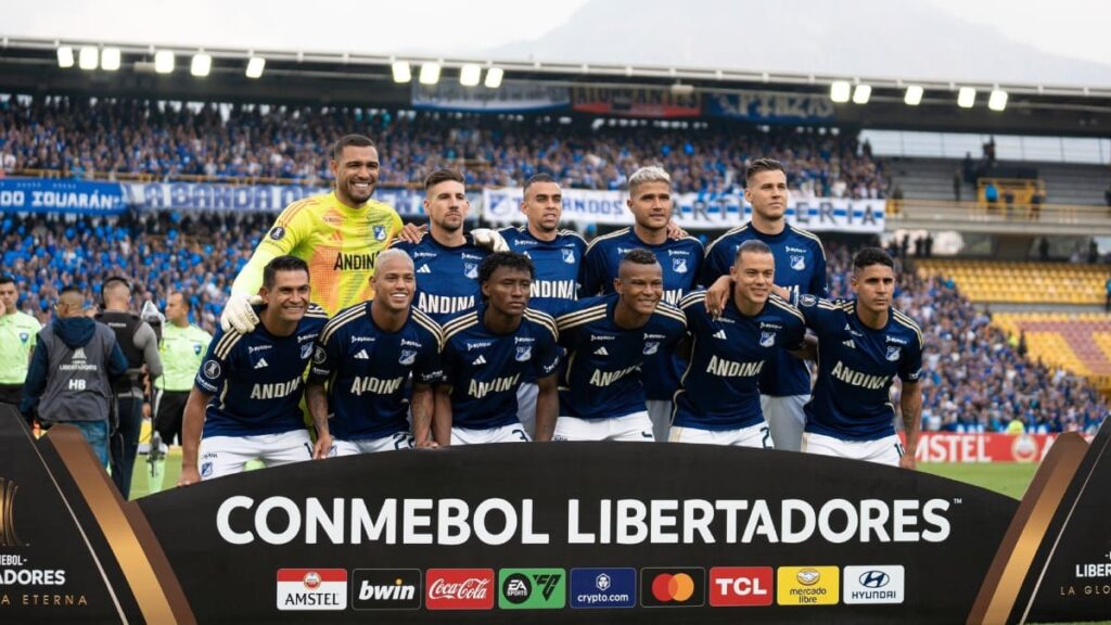 Millonarios en Copa Libertadores.