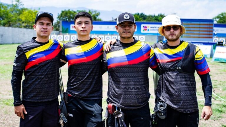 Equipo masculino de arquería de Colombia hace historia: se clasifica por primera vez a los Juegos Olímpicos