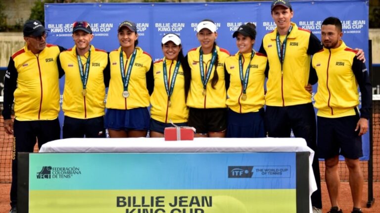 Colombia enfrentará a Francia en los Play-offs de la Billie Jean King Cup