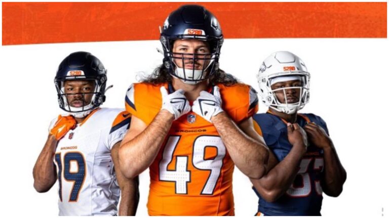 Los Broncos de Denver presentan sus nuevos uniformes