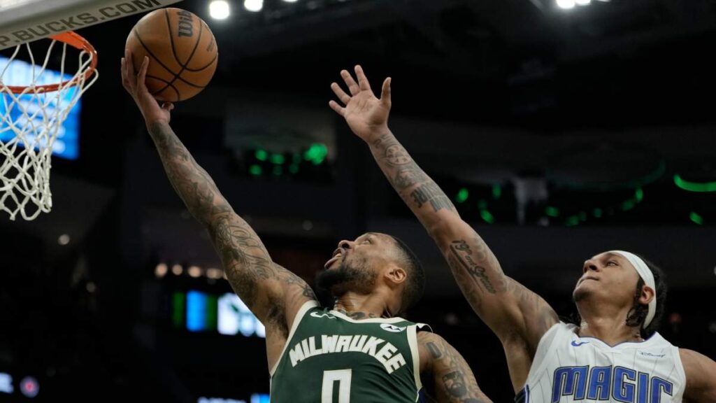 Sin Giannis Antetokounmpo, los Bucks arrollan 117-99 al Magic