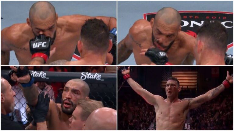 UFC les da suspensión médica a Bruno Silva y a Chris Weidman, en medio del escándalo por piquete de ojos