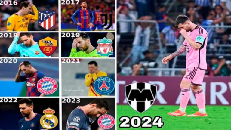 Los mejores memes de la eliminación de Lionel Messi y el Inter Miami en la Concachampions
