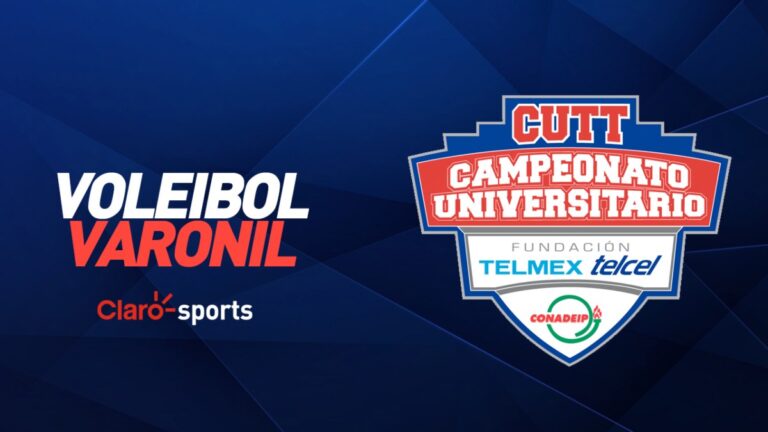 CUTT Voleibol Varonil TEC Querétaro vs TEC Monterrey, en vivo