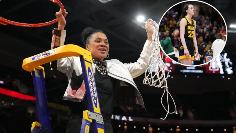 Dawn Staley: “Quiero agradecer a Caitlin Clark, ella lleva una gran carga en el deporte”