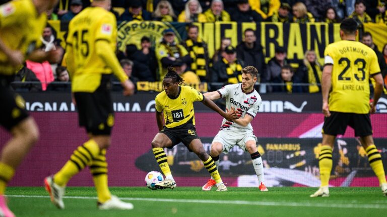 De infarto: Bayer Leverkusen salva el invicto ante un Borussia Dortmund que quería la épica en casa