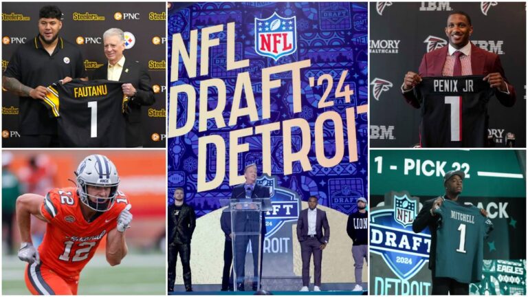 Ganadores y perdedores del Draft 2024 de la NFL: Eagles y Steelers dan un paso al frente, Denver y Atlanta fallan