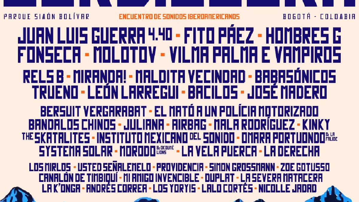 Festival Cordillera 2024 artistas confirmados, precios de las boletas