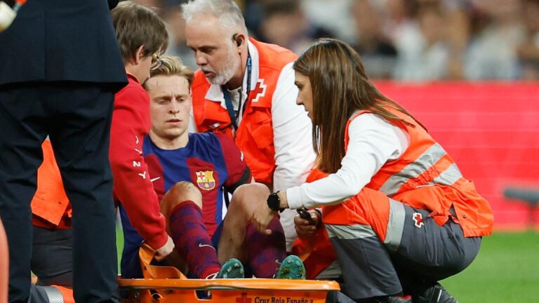 Se confirma la gravedad de la lesión de Frenkie De Jong… ¡Se perdería el resto de la temporada!