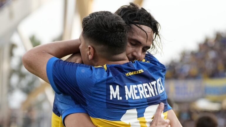 Merentiel y Cavani sellan la victoria de Boca sobre River