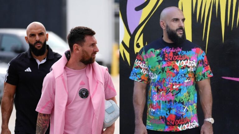 Guardaespaldas de Messi aprovecha la fama y lanza su propia marca de ropa