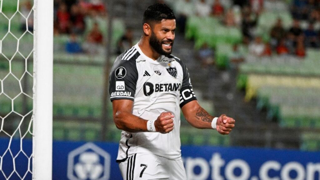 Hulk, en un partido de Atlético Mineiro. - @Libertadores.