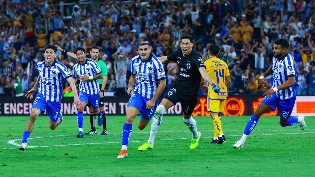 Germán Berterame, el héroe del Clásico Regio