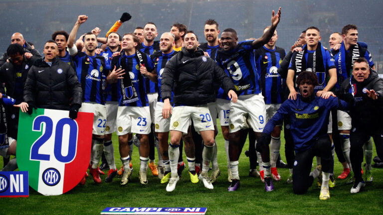 Inter se consagra campeón de la Serie A anticipadamente al vencer a Milan en el derbi