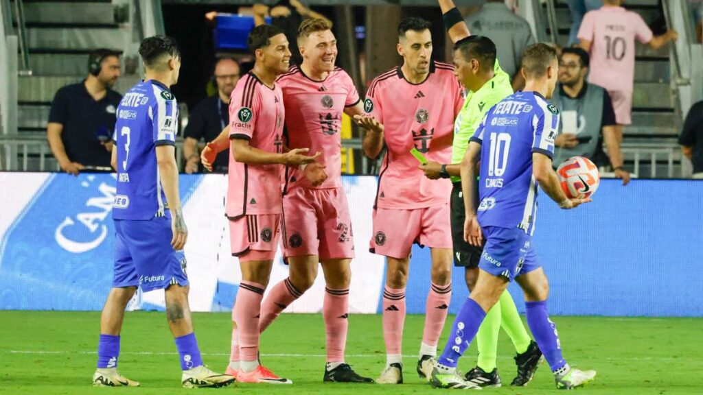 Rayados de Monterrey podría pedir una sanción para Lionel Messi tras lo sucedido en la ida de los cuartos de final de la Concachampions