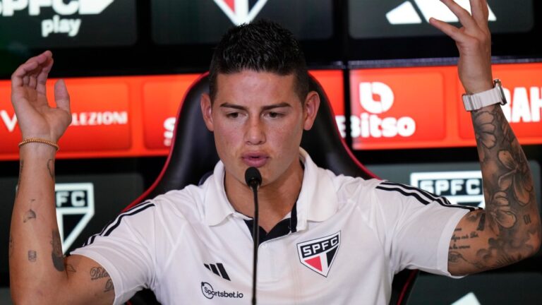 ¡James Rodríguez tiembla! Rafa Benítez reemplazaría a Thiago Carpini en el Sao Paulo