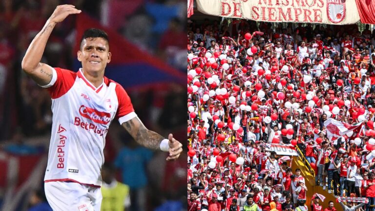 Julián Millán le mete presión a la hinchada de Santa Fe: “Queremos ver El Campín lleno de rojo y blanco”
