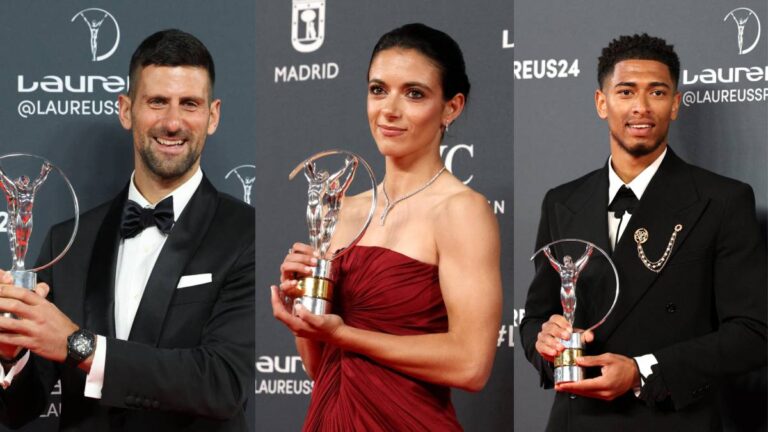 Los Premios Laureus coronan a Aitana Bonmatí, Jude Bellingham, Novak Djokovic y Rafael Nadal