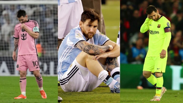 Críticas en Argentina, su salida del Barcelona y un triste paso por Francia: Messi encara una nueva crisis en su carrera ahora con el Inter Miami