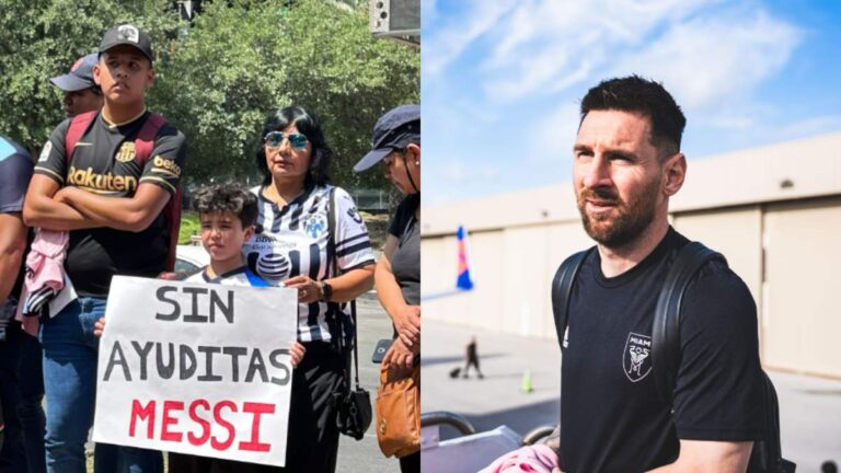 Leo Messi ya está en Monterrey, entre el amor y el odio