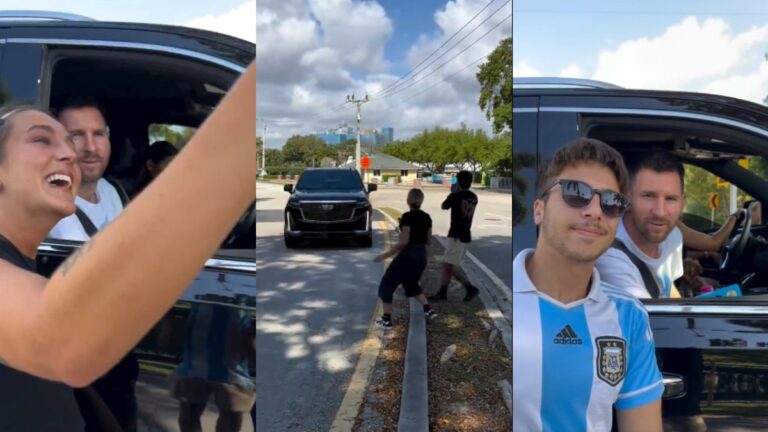 El gran gesto de Leo Messi y Antonela Roccuzzo con unos aficionados argentinos en Miami
