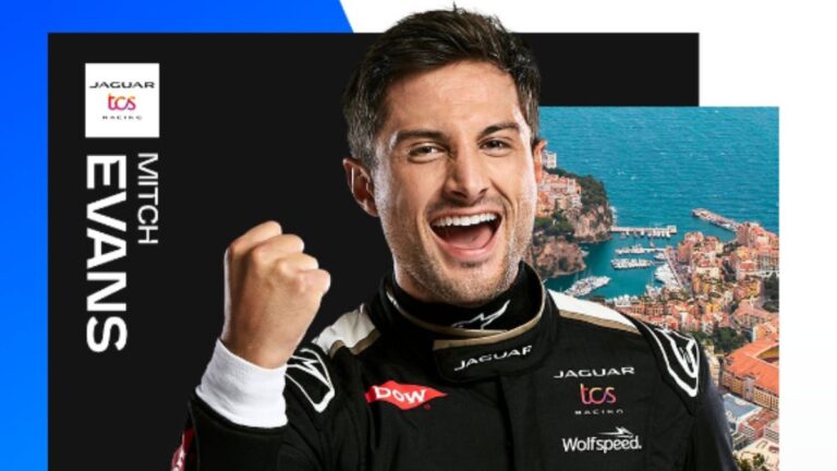 Mitch Evans y Nick Cassidy hacen el 1-2 para Jaguar en el ePrix de Mónaco