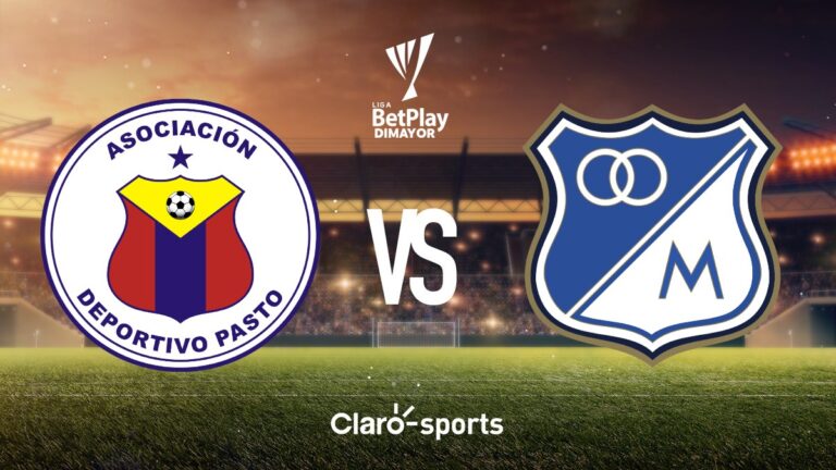 Deportivo Pasto vs Millonarios en vivo la Liga BetPlay Dimayor 2024-I: resultado y goles de la jornada 16, al momento