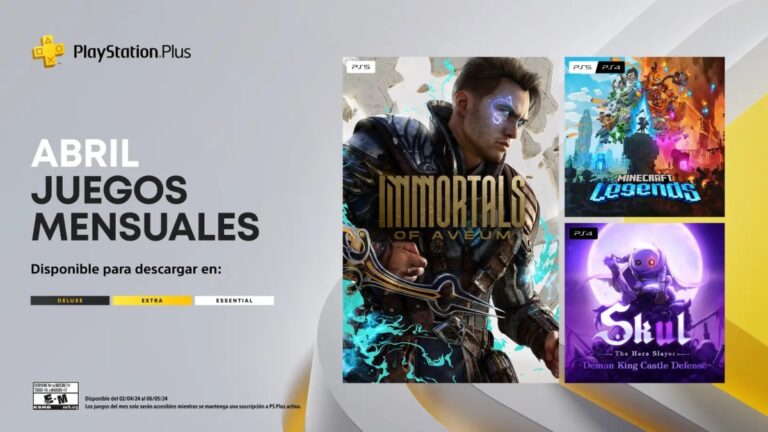 Juegos gratuitos que llegan a PlayStation Plus en abril