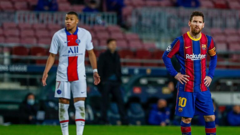 Barcelona y PSG tenían alineaciones completamente distintas la última vez que se enfrentaron en 2021