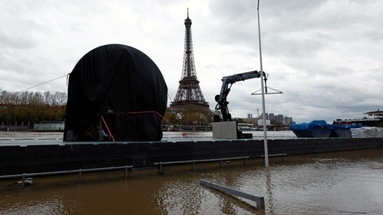 El Río Sena pone en peligro el reloj de la cuenta regresiva rumbo a Paris 2024