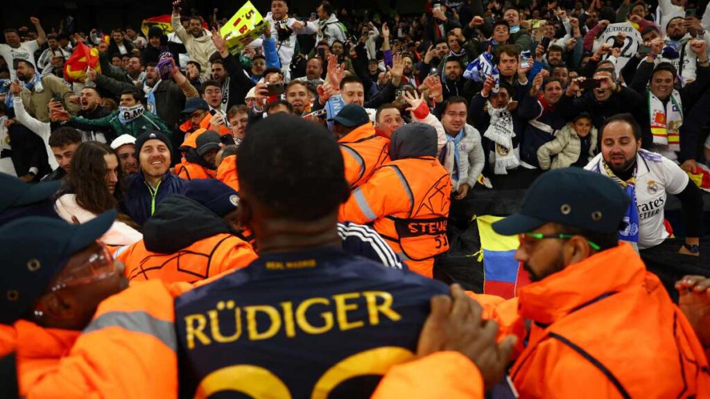 El emotivo festejo de Antonio Rüdiger con la porra del Real Madrid
