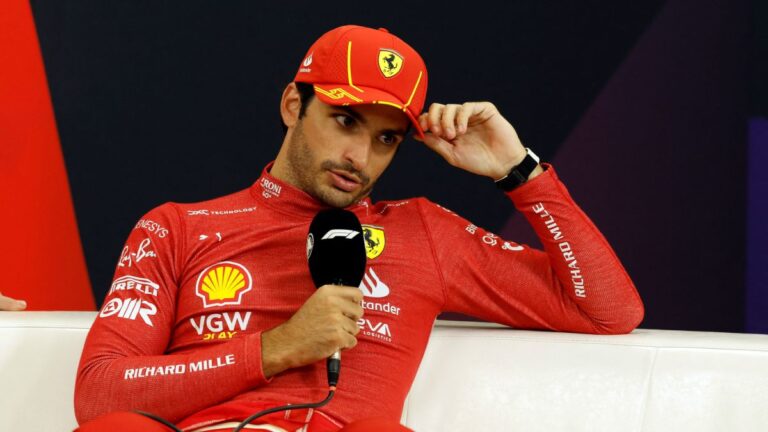 Carlos Sainz cree que Ferrari puede competir con Red Bull… aunque “quizás sea un poco tarde”