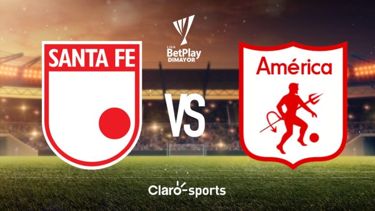 Independiente Santa Fe vs América de Cali en vivo la Liga BetPlay 2024 I: marcador y goles de la fecha 18, al momento