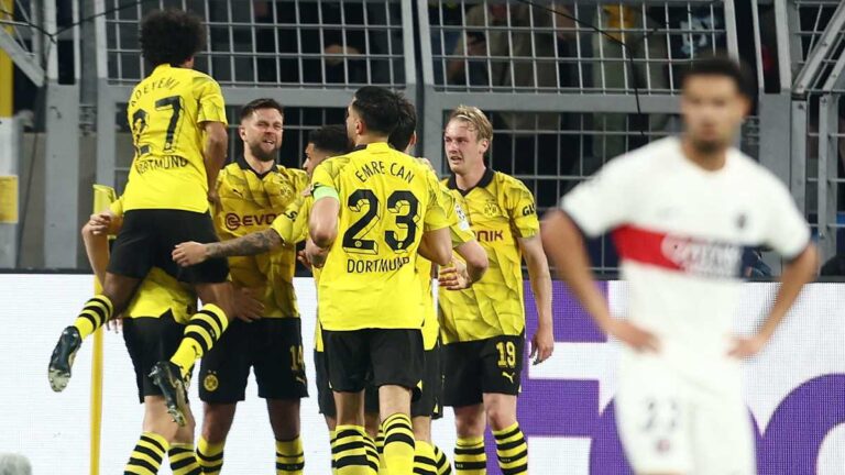 Niclas Füllkrug y una ‘masterclass’ de definición para adelantar al Dortmund sobre el PSG