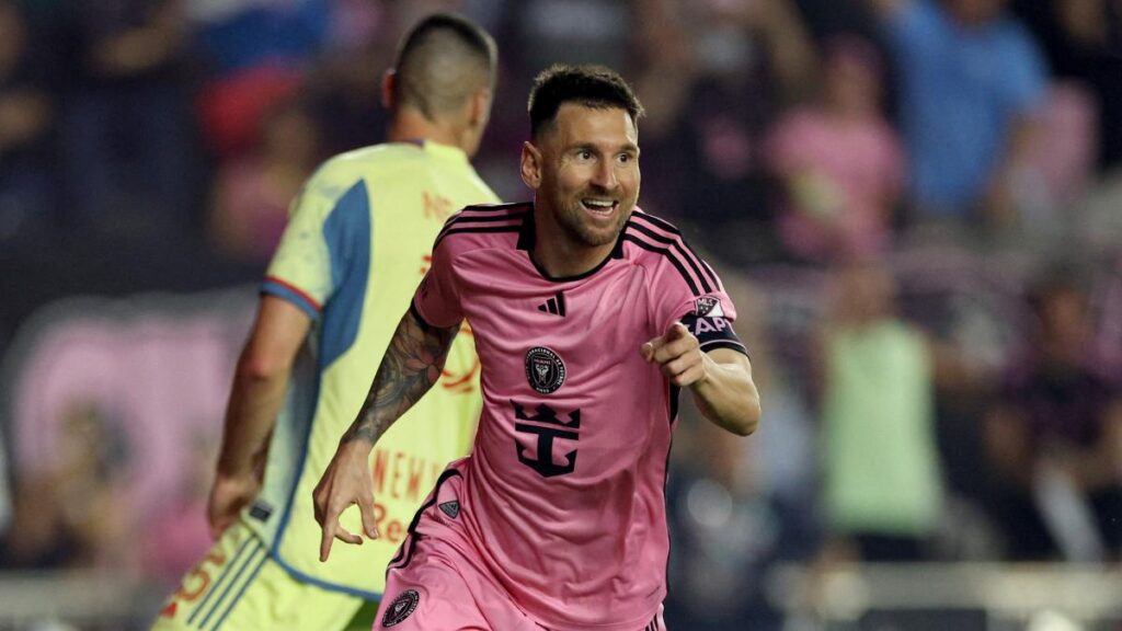 Messi colabora con cinco asistencias en la goleada del Inter Miami