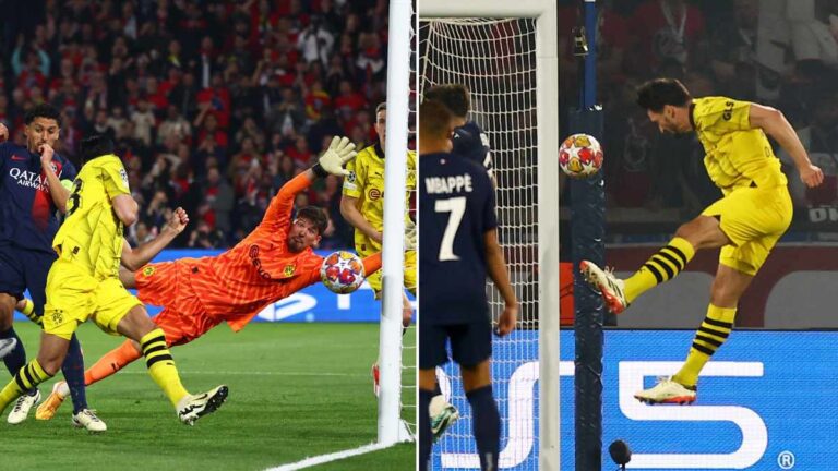 ¡Tres minutos de pesadilla para el PSG! Del gol fallado por Zaire Emery, al gol en contra de Mats Hummels