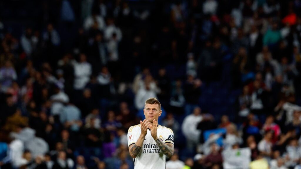 Toni Kroos se despide del Bernabéu este sábado ante el Betis