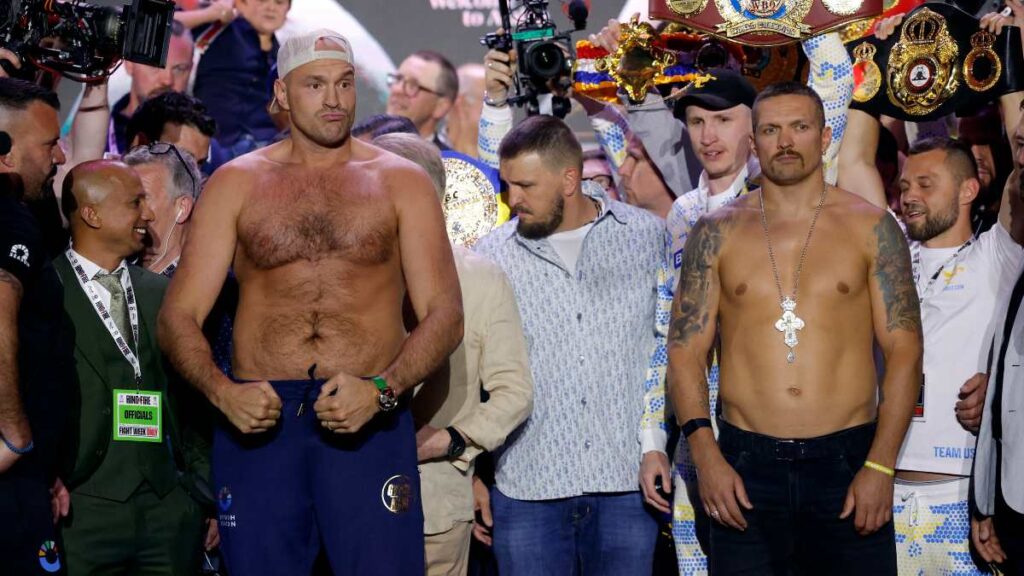 Tyson Fury vs Oleksandr Usyk, en vivo: Horario y dónde ver la esperada pelea de box por la unificación de los pesados