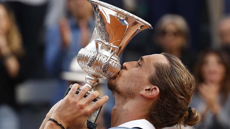 Alexander Zverev vence a un valiente Nicolás Jarry para coronarse en el Abierto de Italia