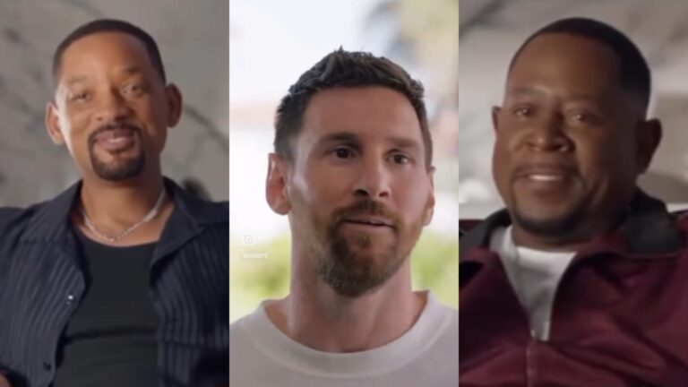¿De Miami a Hollywood? Leo Messi se luce junto a Will Smith y Martin Lawrence