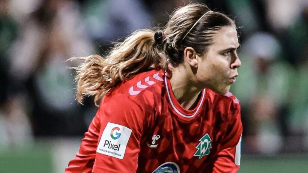 Catalina Pérez, jugadora del Werden Bremen.