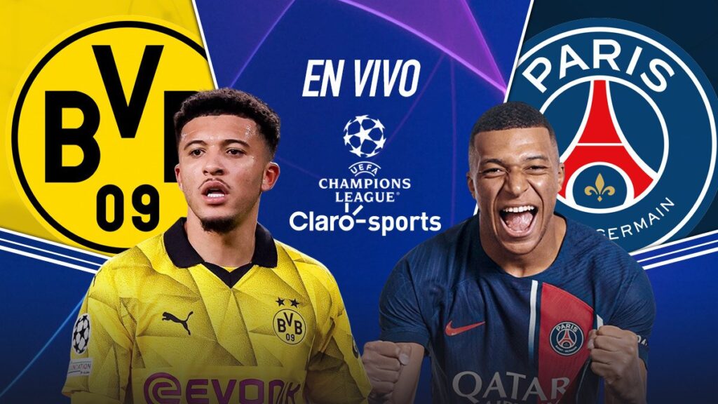 Dortmund vs PSG en vivo online Champions League | Claro Sports